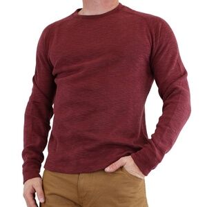 Banana Republic Men's Unisex Red/Burgundy Long Sleeved Sweater Knit Size Small